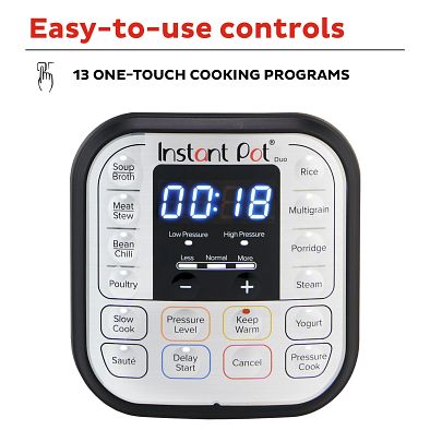 Instant Pot® Duo™ 6-quart Multi-Use Pressure Cooker, V5 | Instant Home