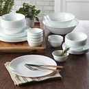 Winter Frost White 50-piece Dinnerware Set, Service for 8, EXCLUSIVE