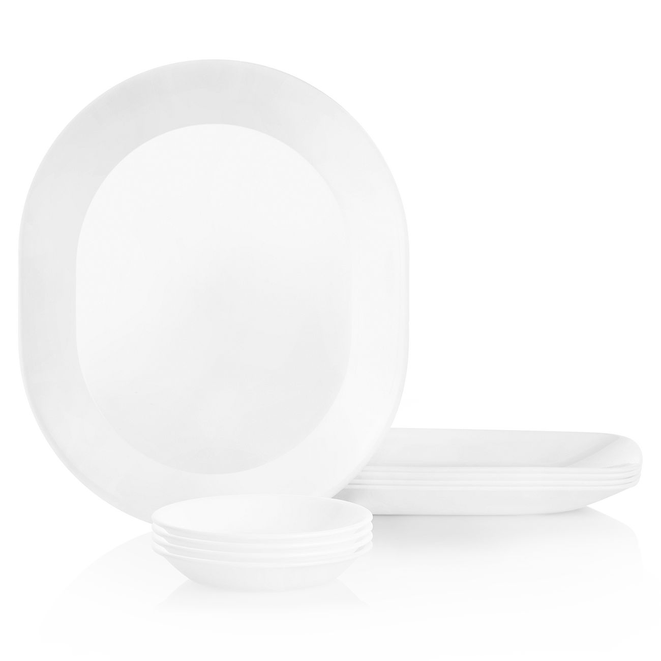 Corelle® Winter Frost White 9-piece Sushi and More Set