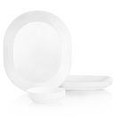 Winter Frost White 9-piece Sushi and More Set