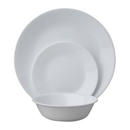 Livingware™ Winter Frost White 18-pc Dinnerware Set