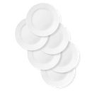 Dazzling White 10.75" Dinner Plates, 6-pack