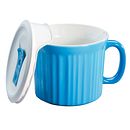 20-ounce Light Blue Meal Mug™ with Vented Lid