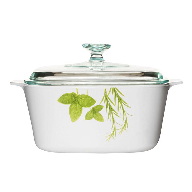 European Herbs 3-liter Casserole Dish