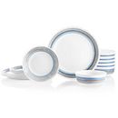 Elemental Dawn 18-piece Dinnerware Set, Service for 6