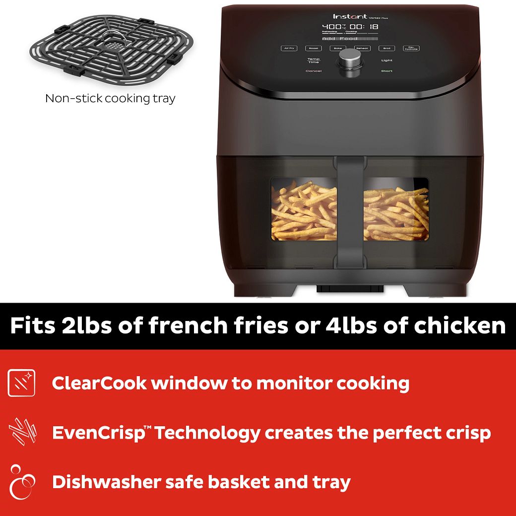 Instant™ Vortex® Plus 6quart Clear Cook Air Fryer Instant Home