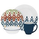 Zamba Dinnerware Set, Service for 4