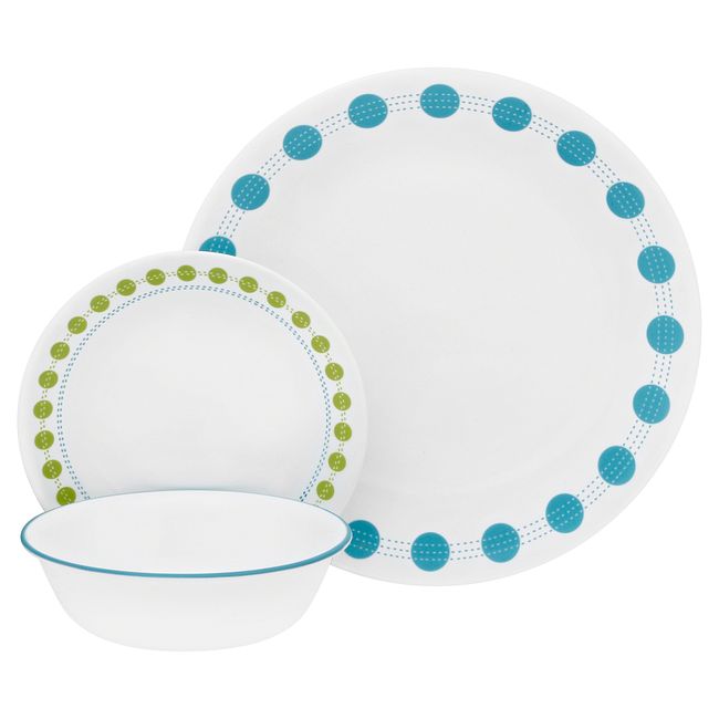 South Beach 18-piece Dinnerware Set, Service for 6