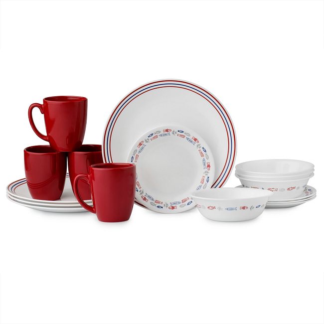 Harbor Town 16-piece Dinnerware Set, Service for 4