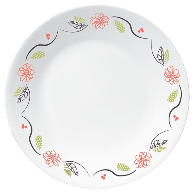 Tangerine Garden 16-piece Dinnerware Set, Service for 4