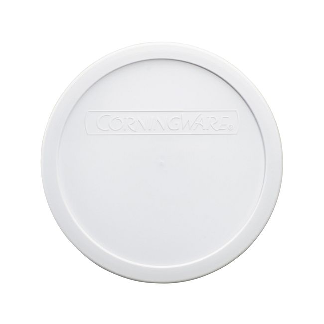 French White 1.5-qt Round Plastic Lid