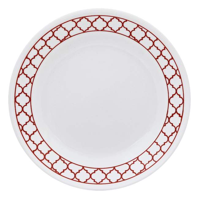 Livingware Crimson Trellis 16-pc Dinnerware Set