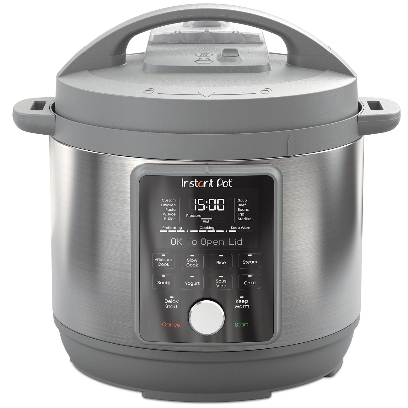 Instant Pot Duo Plus 8 quart Multi Use Pressure Cooker With Whisper 