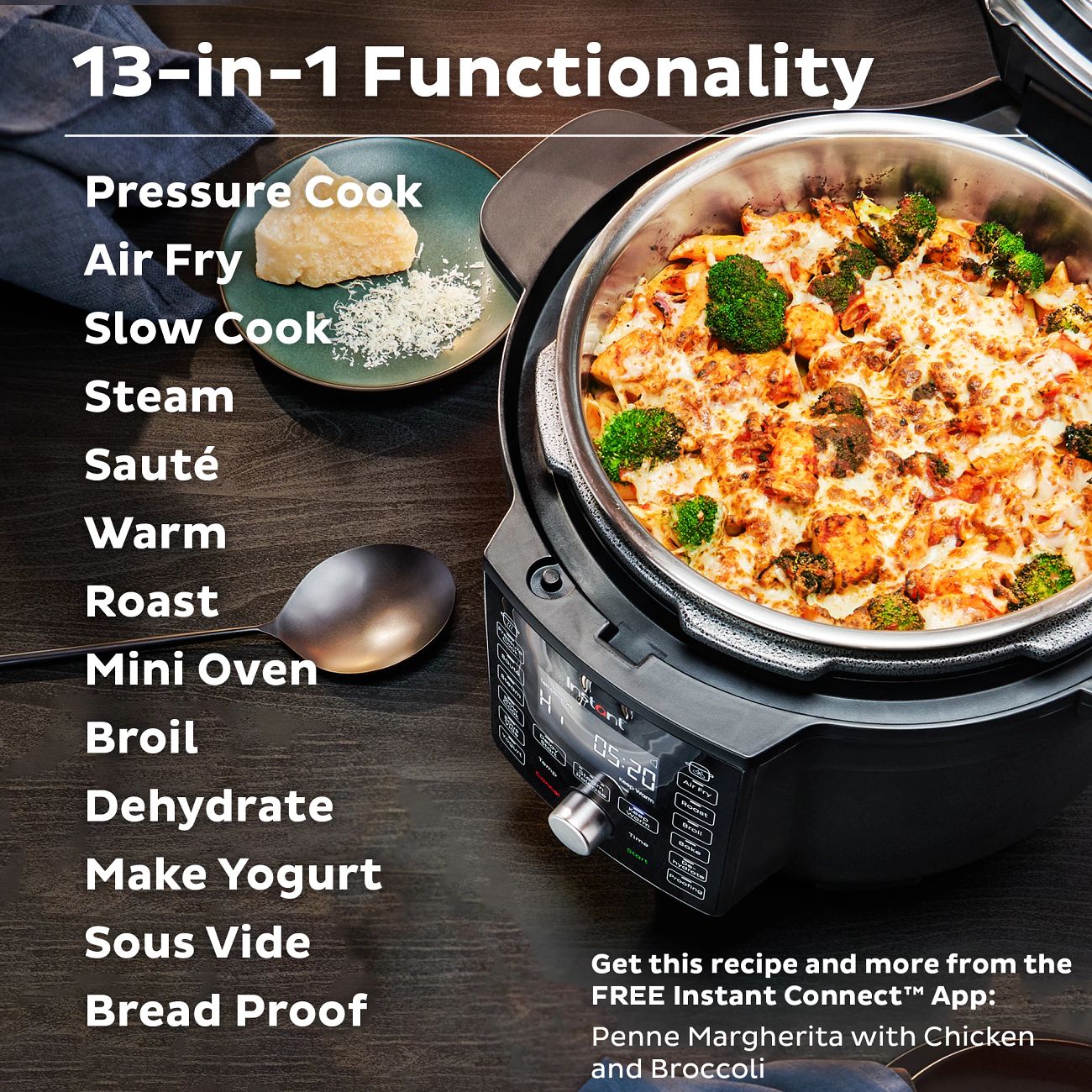 Instant Pot® Duo™ Crisp™ 65 Quart With Ultimate Lid Multi Cooker And Air Fryer Instant Home 1340