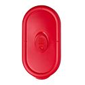 Pyrex Storage Deluxe Red Small Divided Plastic Lid